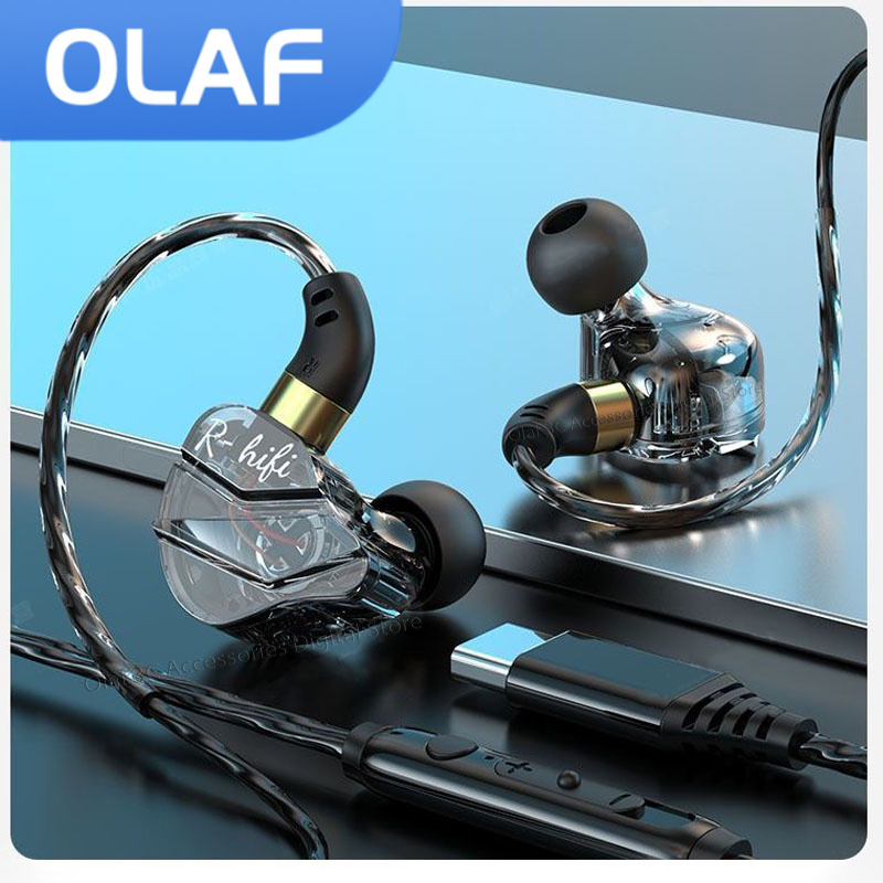 In Ear Monitors For Singers - OLAF HiFi Type C Gaming Headphones