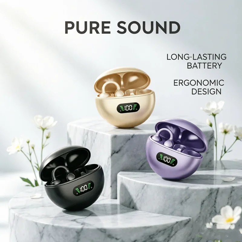 TWS Fone Bluetooth Earbuds Wir - Anc Wireless Over Ear Headphones recension och pris