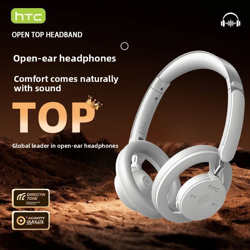 HTC‑HP06 Open‑ear Headphones W - Anc Wireless Over Ear Headphones recension och pris