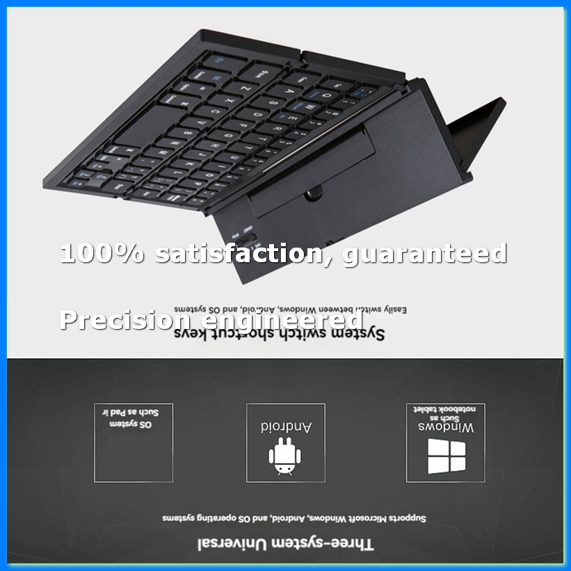 ●Folding Bluetooth Keyboard Po - Tablets recension och pris