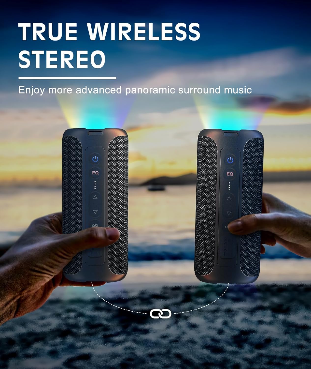 Ortizan Wireless Bluetooth Spe - Portable Bluetooth Speaker Waterproof Ipx7 recension och pris