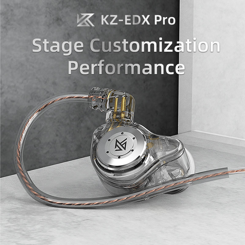 KZ EDX pro Fones de ouvido Bas - In Ear Monitors For Singers recension och pris