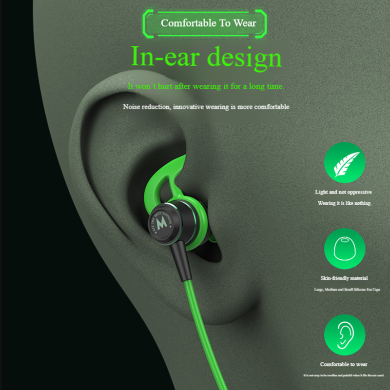 Gaming Headsets HiFi In Ear 90 - Type C Wired Earphones With Mic recension och pris