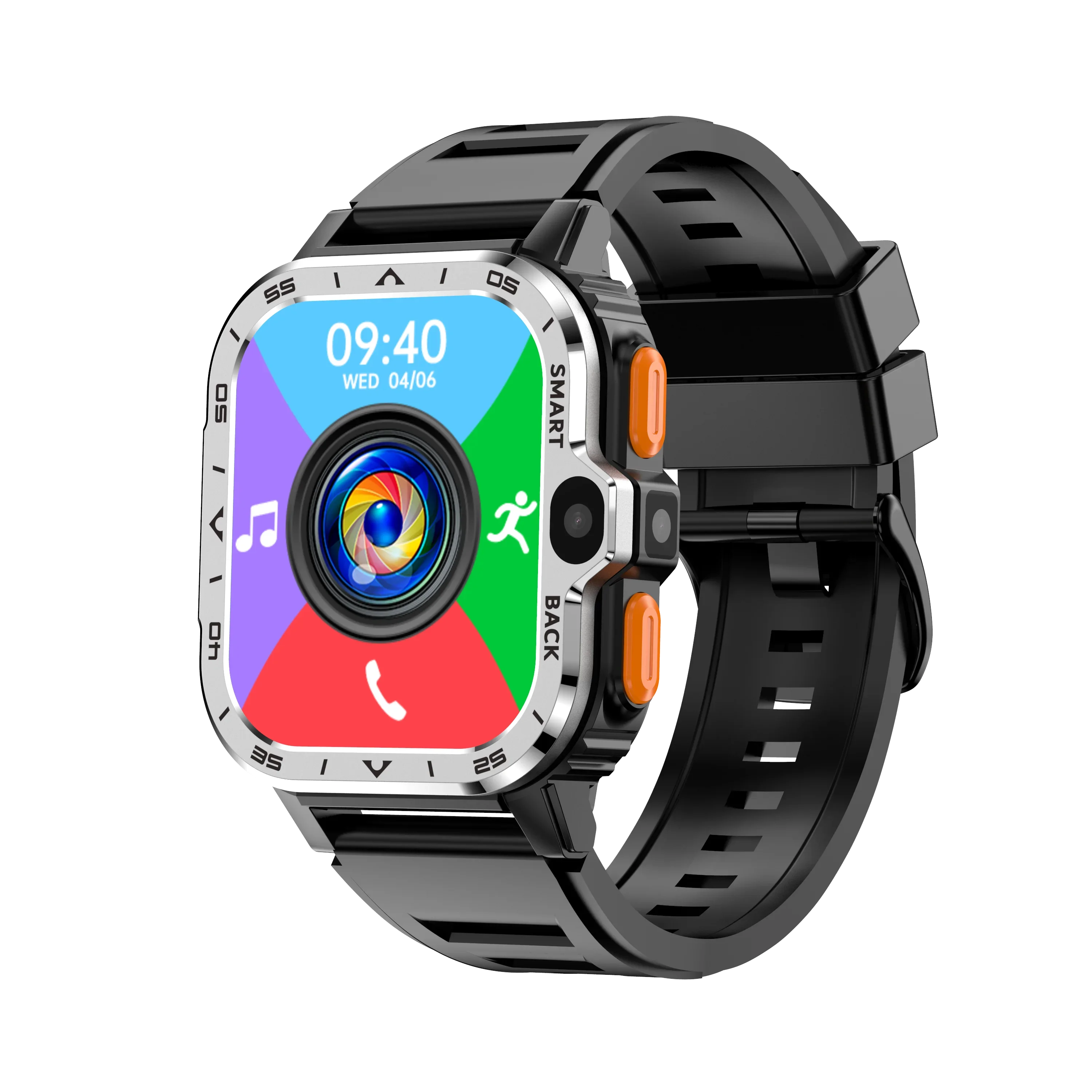 4G Top Quality 4g+64g Mobile P - Smartwatches recension och pris