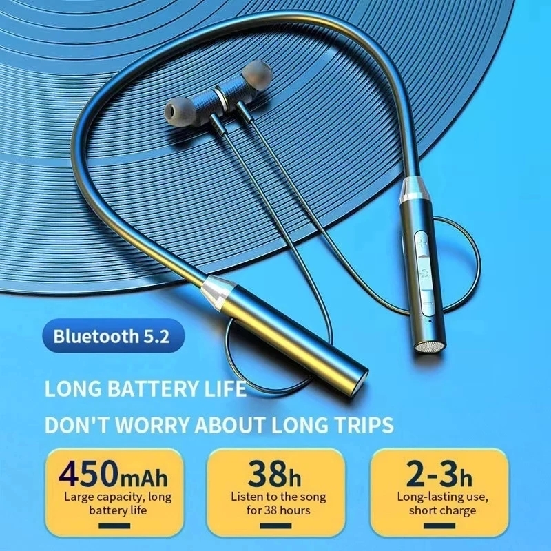 Wireless Headphones Bluetooth  - Magnetic Neckband Sports Earphones recension och pris