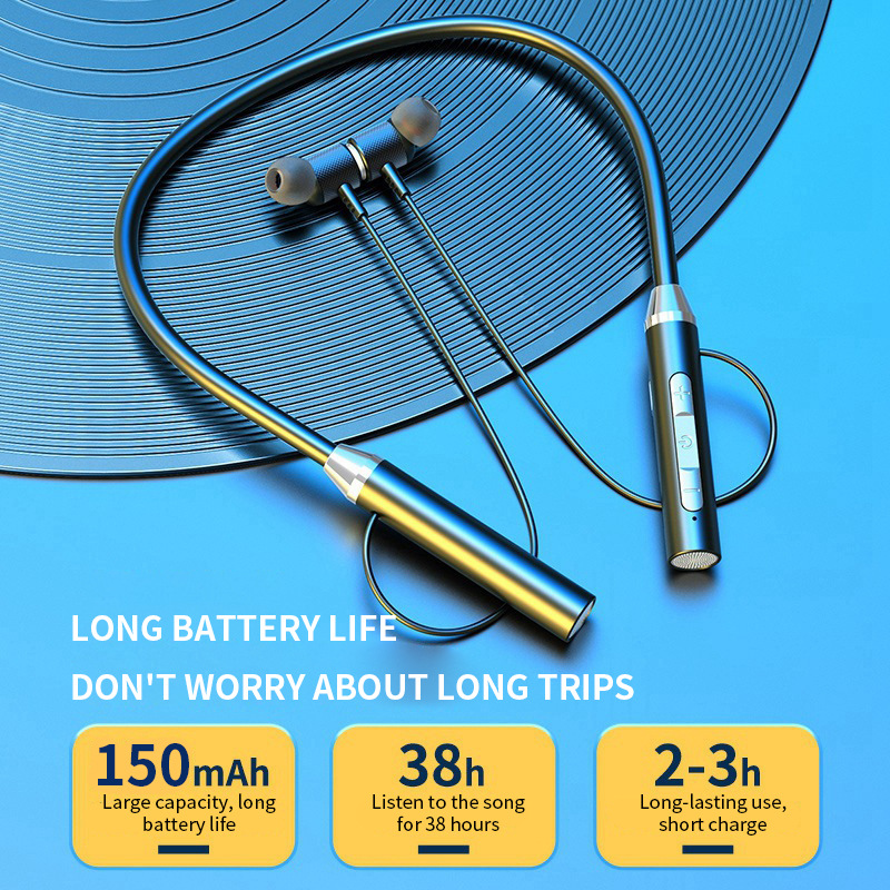 Wireless Headphones Bluetooth  - Magnetic Neckband Sports Earphones recension och pris