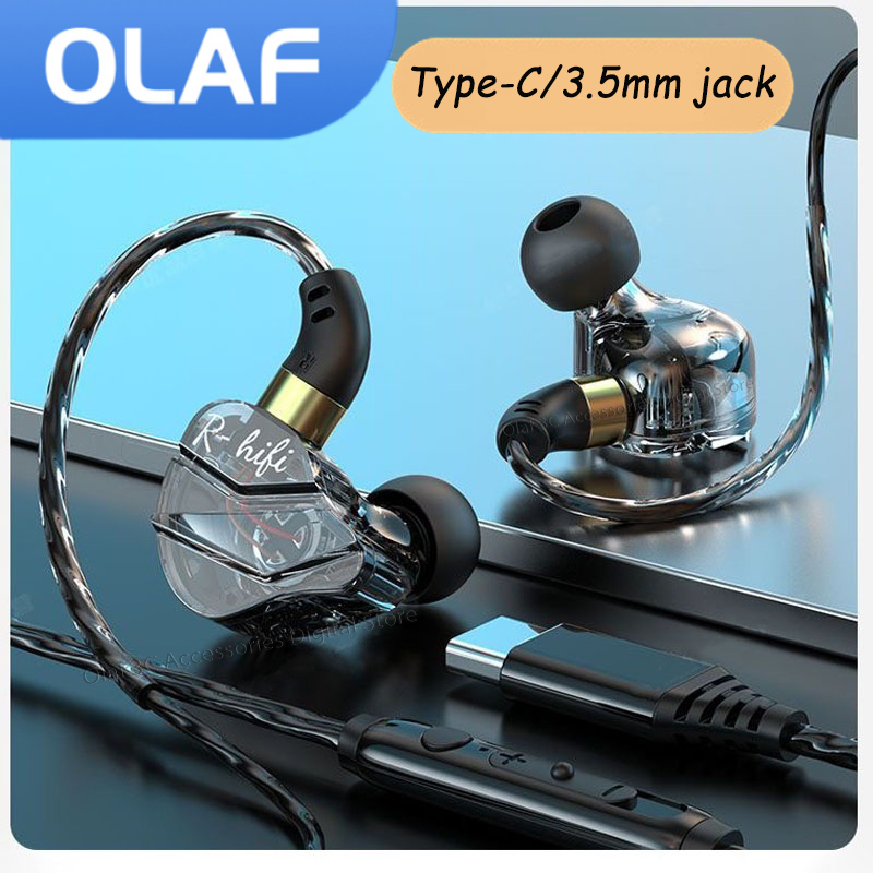 OLAF Gaming Headset Wired Earp - In Ear Monitors For Singers recension och pris