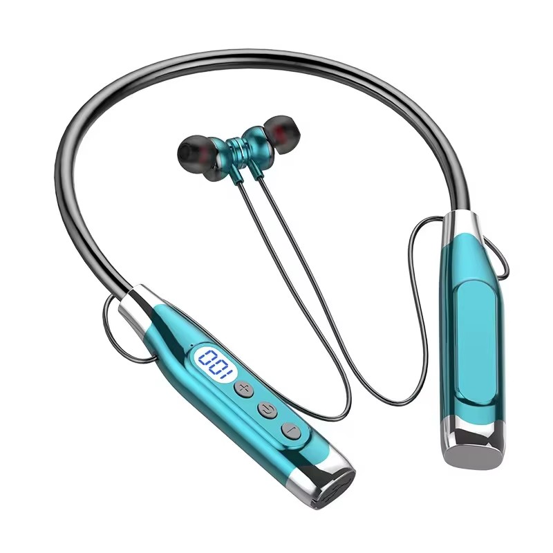 Led Battery Display Type-c Cha - Magnetic Neckband Sports Earphones recension och pris